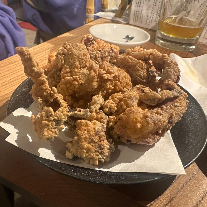 ビール屋さんの酔っ払い唐揚げ(BEER STAND molto!! 阪急三番街店)