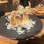 しらすとあおさ海苔のブルスケッタ(BEER STAND molto!! 阪急三番街店)