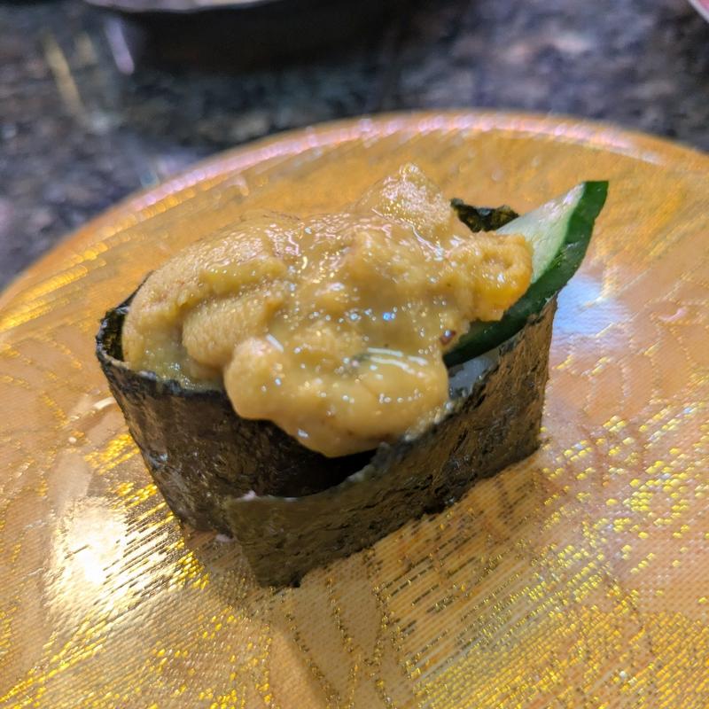 生うに(金太郎寿し 新斎店 （きんたろうずし）)