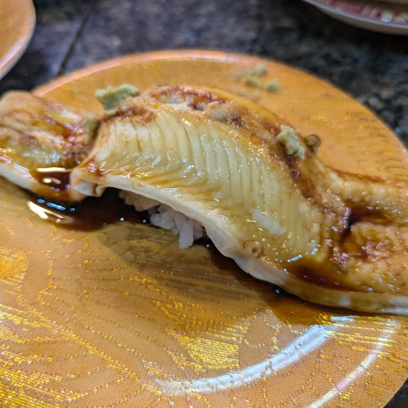 上ふわふわ煮あなご特大(金太郎寿し 新斎店 （きんたろうずし）)