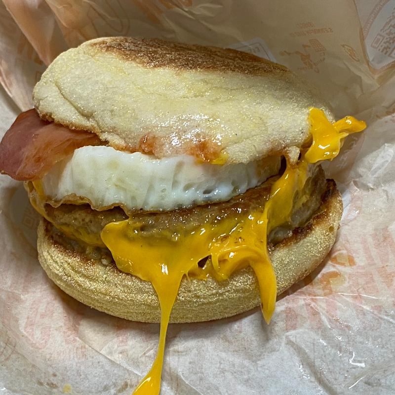 ビッグマフィン(マクドナルド 天神ビブレ店)