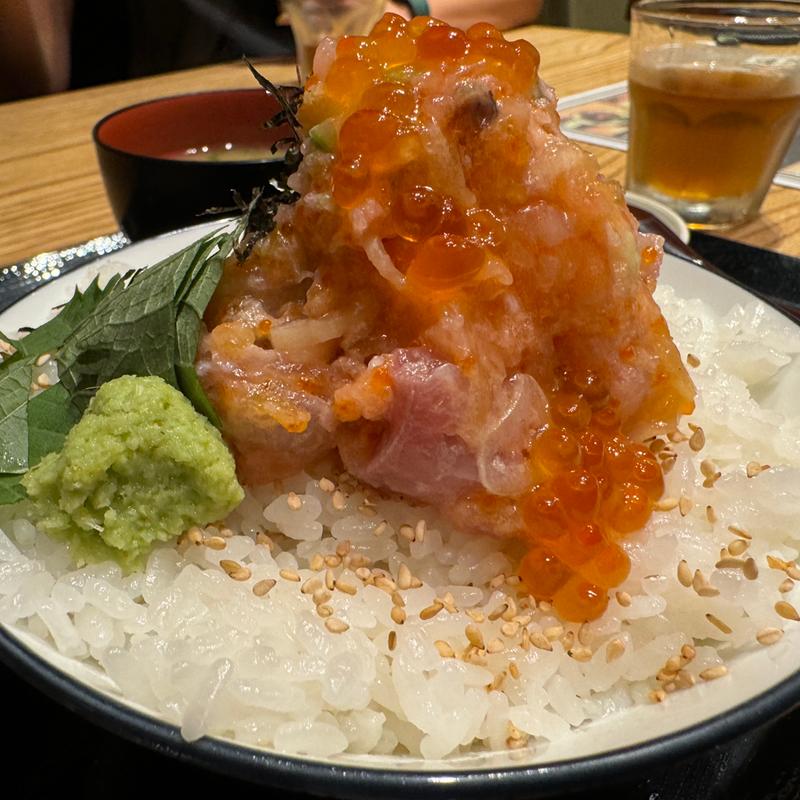海鮮ねぎとろ丼(神保町 魚金 弐 すずらん通り店)
