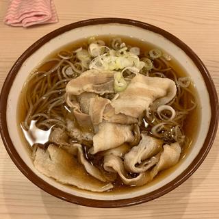 肉そば(そばの神田 東一屋 名掛丁店 （そばのかんだ とういちや）)