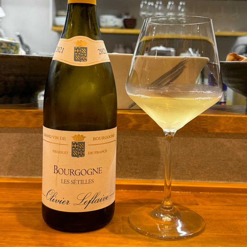 Olivier Leflaive BOURGOGNE LES STILLES 2021(池下料理店オオツボ)