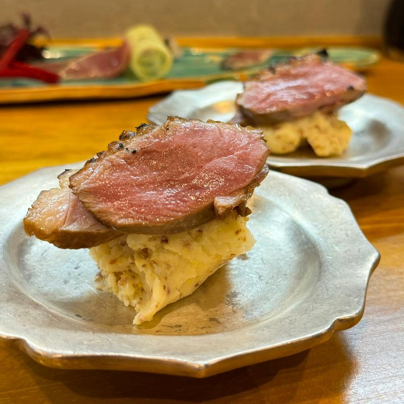 鴨じゃが(池下料理店オオツボ)