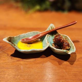 付き出し(マグロ(Tuna)と日本酒(SAKE)の海鮮居酒屋(restaurant) 大阪北新地マグシェ)