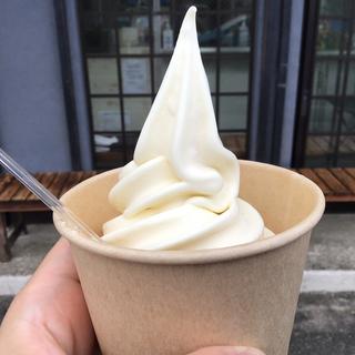 豆乳ソフトクリーム(はせがわ屋 )