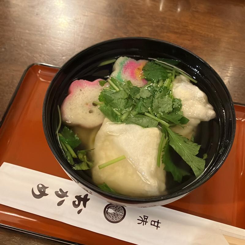 お雑煮(甘味おかめ 有楽町店)