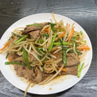 ニラとレバーの炒め(東京亭 昭島店)