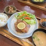 塩チキン定食