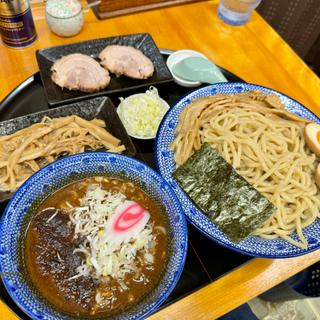 魚介味玉つけ麺＋メンマ(中華そば 香十)