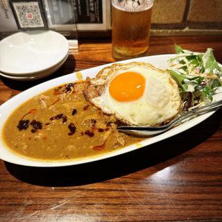 もつ煮込みカレー(いが嵐倉庫 )