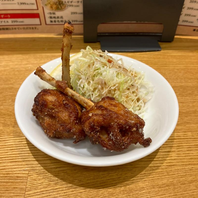 チューリップ唐揚げ(元祖仙台ひとくち餃子 あずま 名掛丁店)