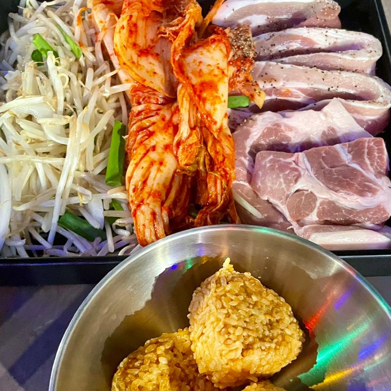 サムギョプサル(池袋パルコ コリアンBBQビアガーデン)