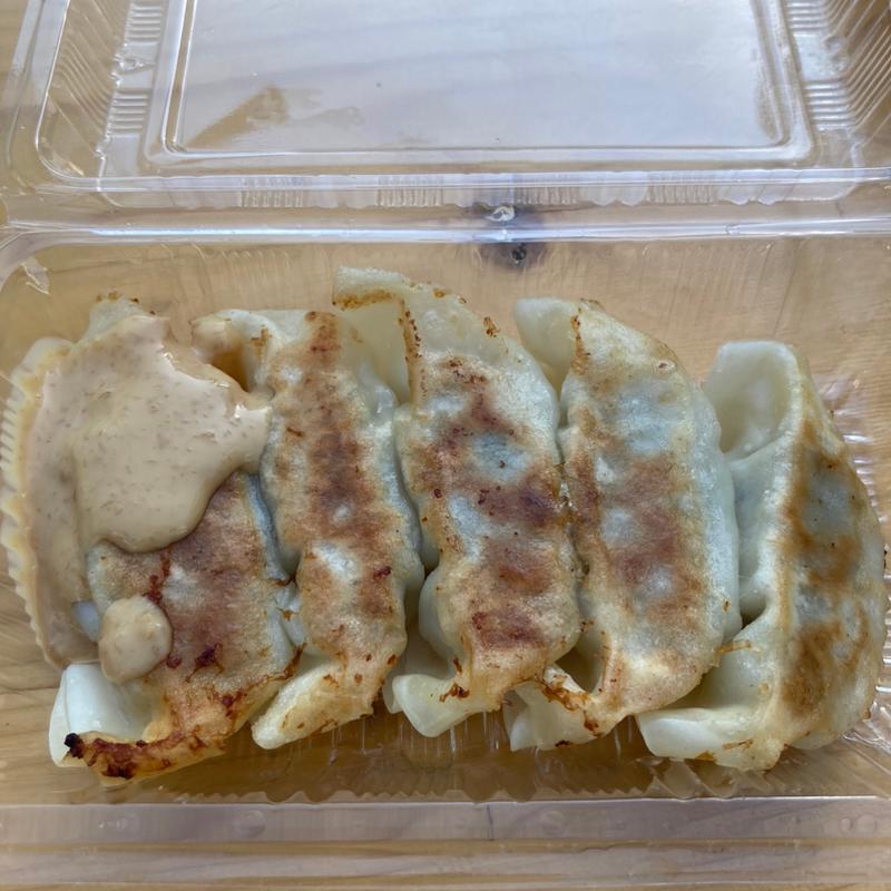 ガーリックマヨ餃子(鷹の目酒場 in 北千住)