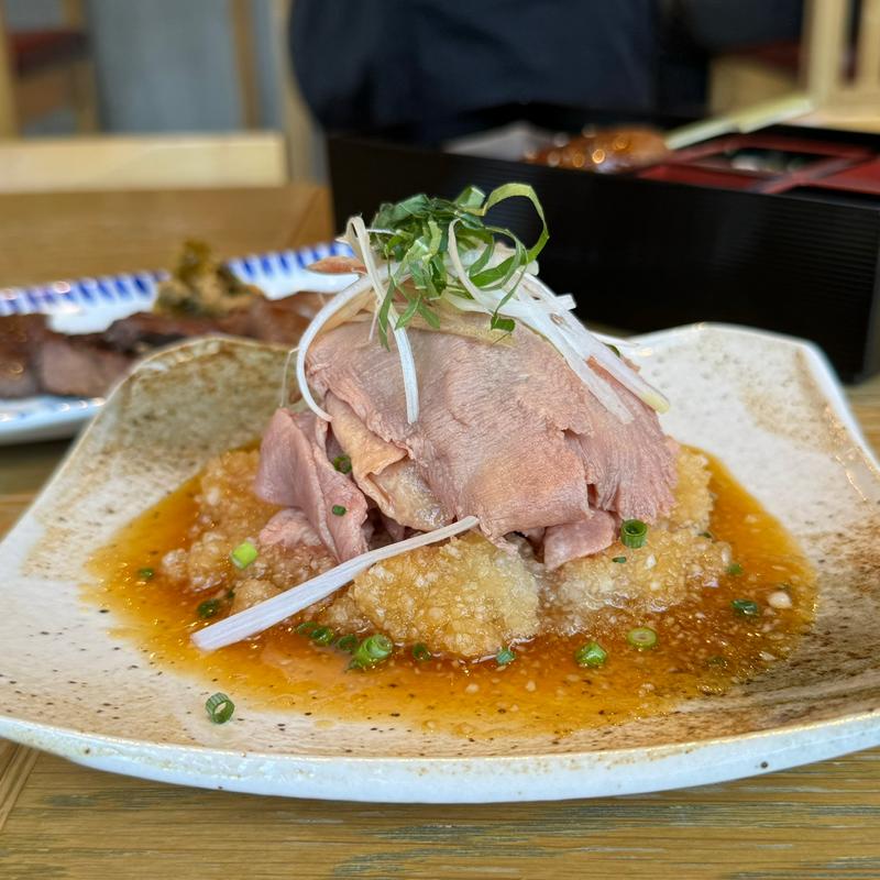 みぞれ牛たんしゃぶ(炭焼牛たん東山 レイヤード久屋大通パーク店)