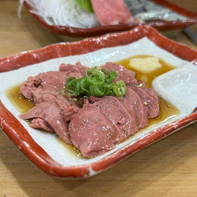 鳥レバー刺(ゑびすセンター)