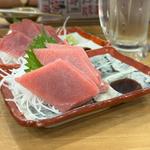 本まぐろ中とろ刺し