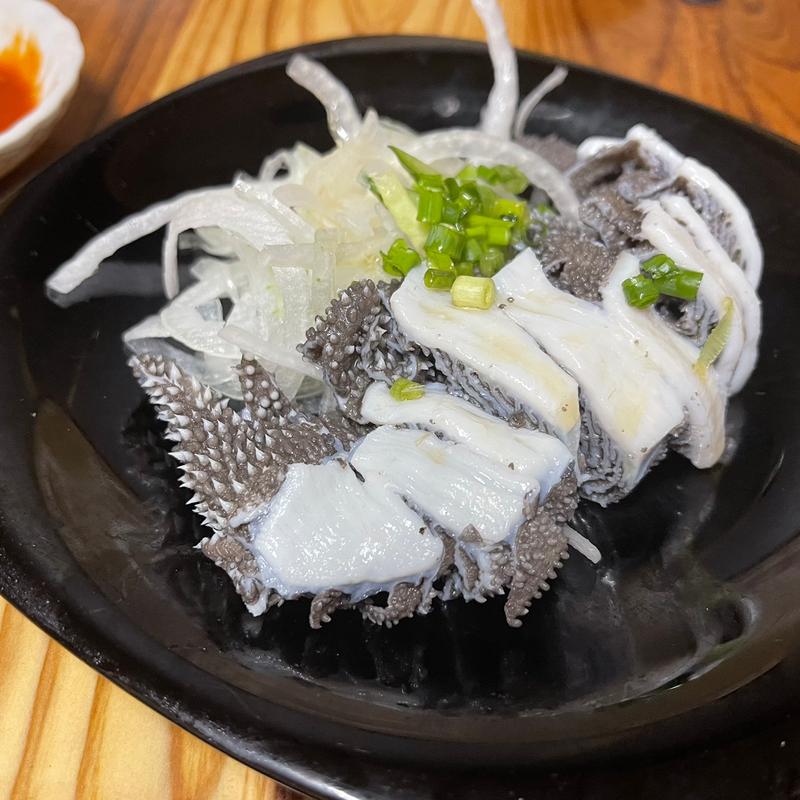 センマイ刺し(大阪鶴橋焼肉Wabi Sabi DX.)