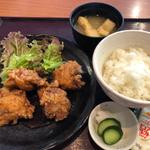 スタミナ唐揚げ定食