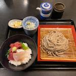 海鮮二色丼定食(蕎麦切り きうち)