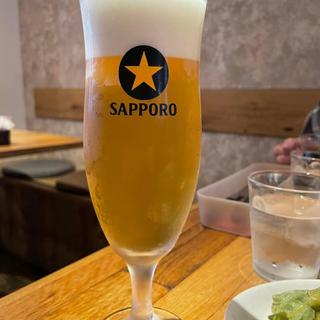 サッポロ黒ラベル 生ビール(PIZZERIA ROCCO)