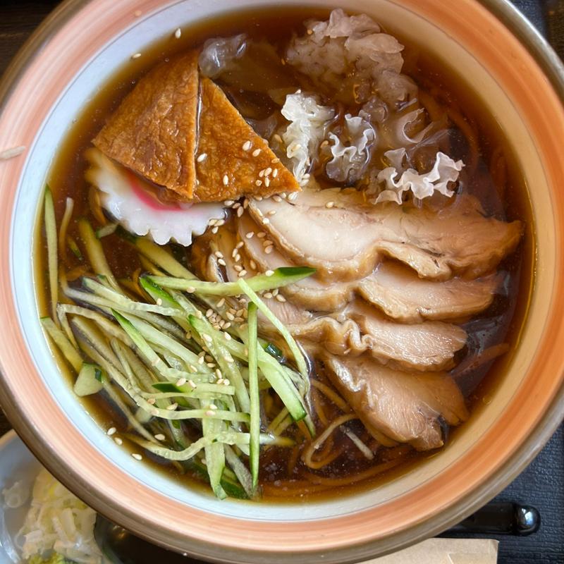 冷やしとりそば(あづまや )