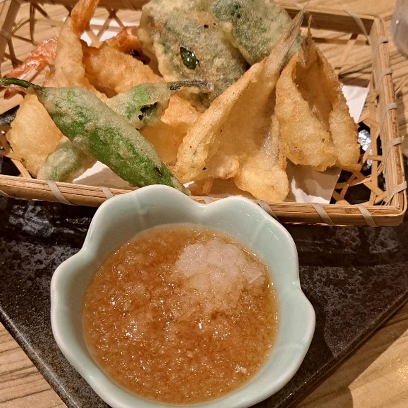 鱚と海老の天ぷら(たけすみ )