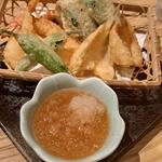 鱚と海老の天ぷら