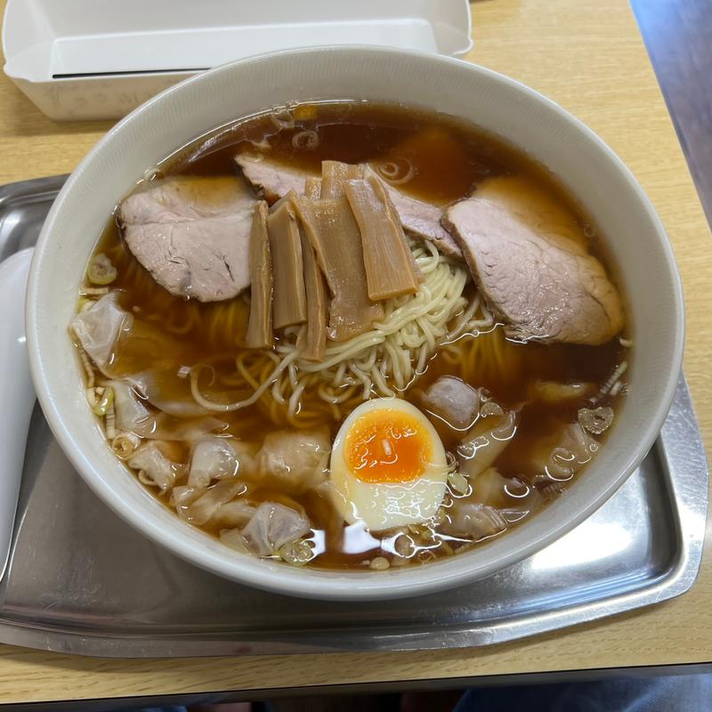 チャーシューワンタン麺 大盛(一ノ割 大勝軒)