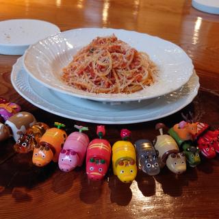 無農薬サンマルツァーノトマトソーススパゲッティ(Ristorante Martello （リストランテ マルテッロ）)