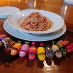 無農薬サンマルツァーノトマトソーススパゲッティ