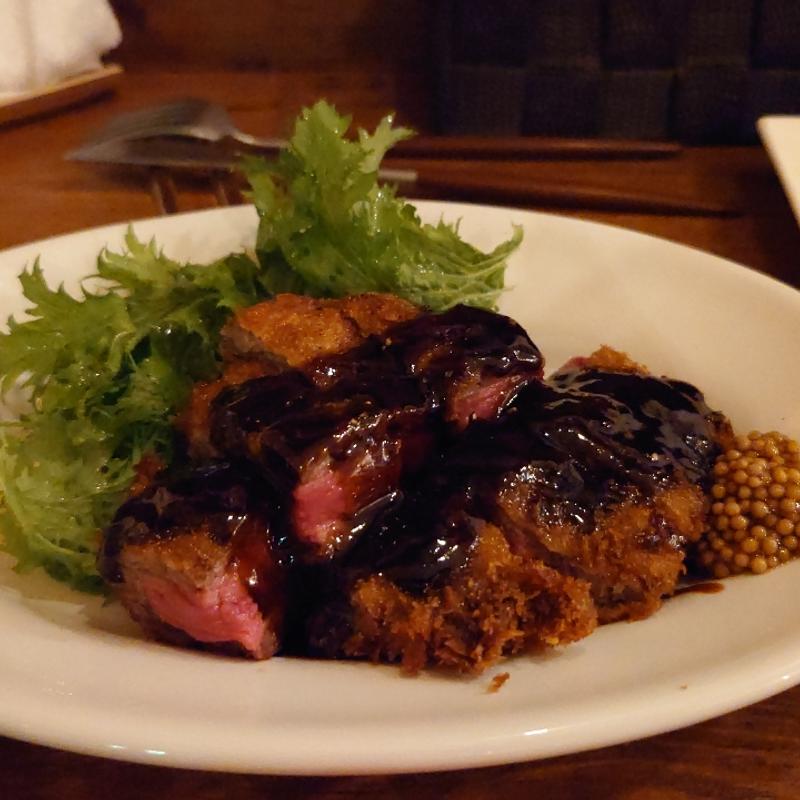 酵母牛のカツレツ(Piccolo Bar Tigre （ティグレ）)