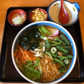 山菜なめ茸うどん(かまだ家 足利店 )