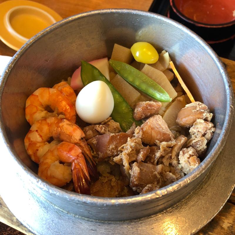 海老とり釜めし(かまだ家 足利店 )