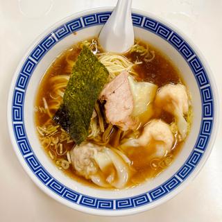 ワンタンメン　ミックス(支那そば いしはら)