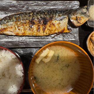 鯖の文化焼き定食(しんぱち食堂 神楽坂店)