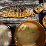 鯖の文化焼き定食(しんぱち食堂 神楽坂店)