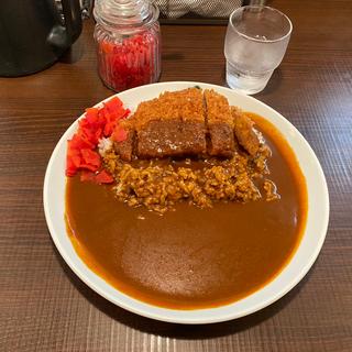 ロースカツカレー　ルー激辛(マウンテンカレー)