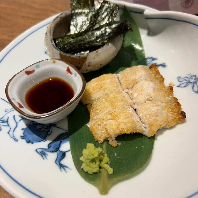 伝助穴子白焼き(いざかや 粋旬 西村屋)