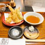 花天天麩羅単品海老天車海老二尾(鞍馬(くらま))