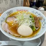 だし味玉醤油あっさり(ラーメン専科 竹末食堂)