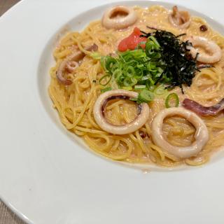 明太子とイカのクリームパスタ(Pasta de Pasta パスタデパスタ 阪急三番街店)