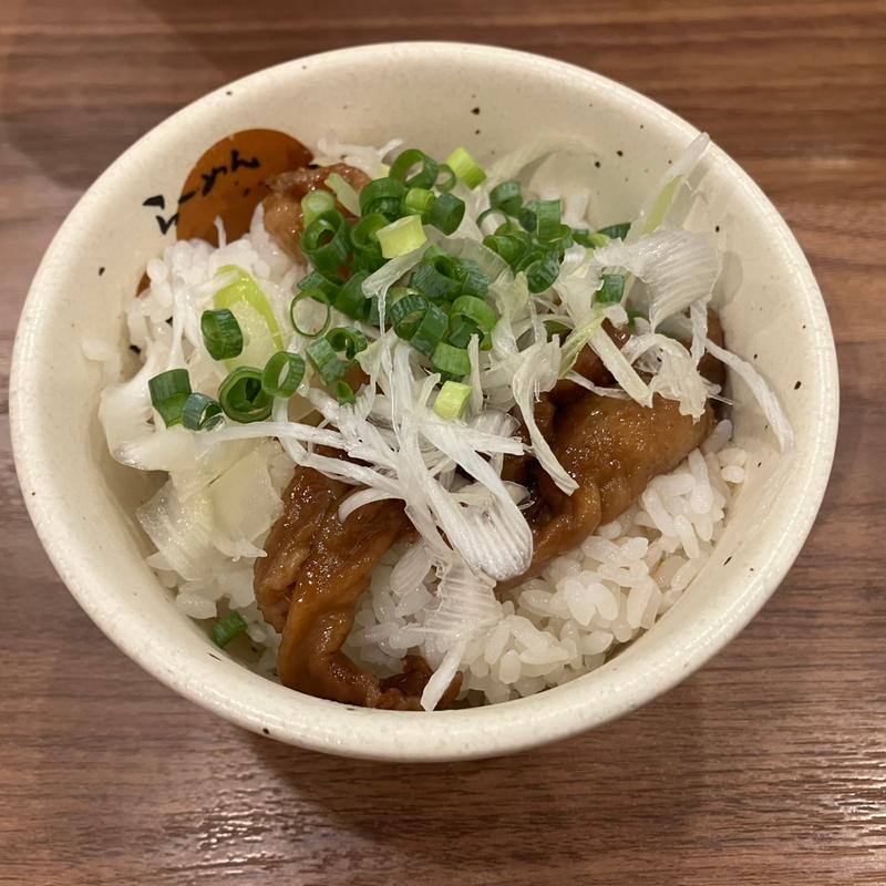 鶏皮めし(らーめんかいじ 愛宕橋店)