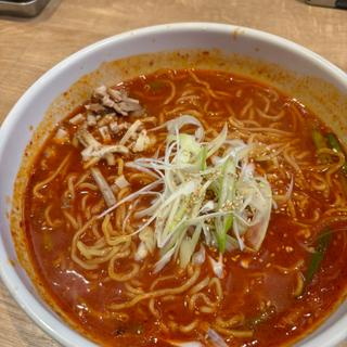 ユッケジャンラーメン(ラーメン新 (狸小路店))