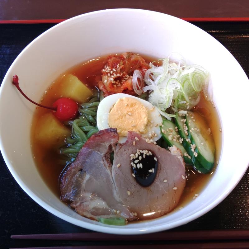 ガルギール冷麺(前沢温泉　舞鶴の湯　食堂 )