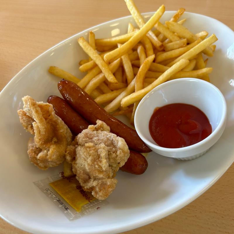 唐揚げ&ソーセージ(ジョイフル 京都新田辺店 )