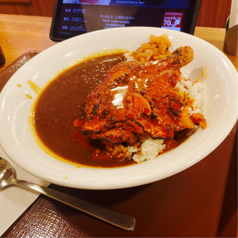 タンドリーチキンカレー(すき家 南船場店 )