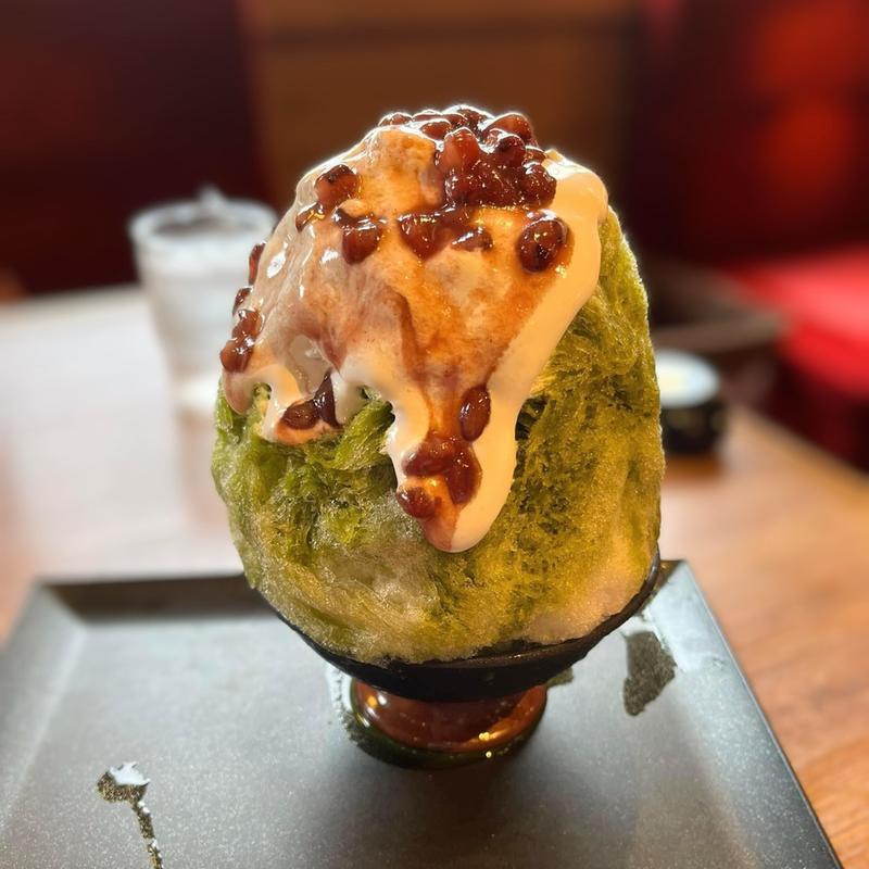 宇治抹茶あずきクリーム(ジロー珈琲 豊四季店)