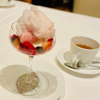スカラ　白桃アールグレイ フランボワーズ(ミラノ｜グリル - ハイアットリージェンシー横浜)